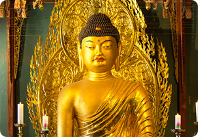 Amitabha Buddha Sculpture at Buseoksa Temple